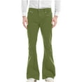 thumbnail image 1 of cllios 70s Disco Pants for Men,Mens Bell Bottom Jeans Pants,60s 70s Bell Bottoms Vintage Denim Pants Jeans for Men Club Dance Trousers, 1 of 5