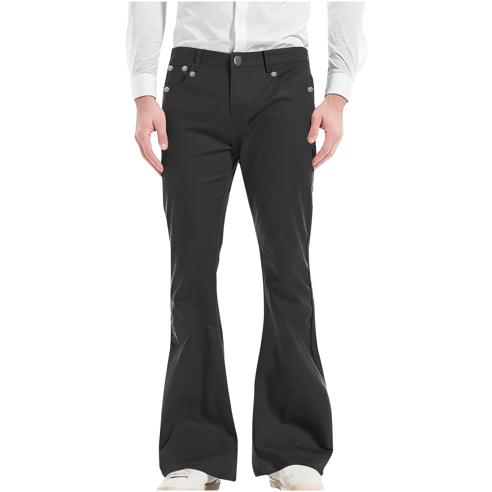 Mens wide bell bottom jeans best sale
