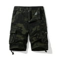 thumbnail image 1 of cllios Camo Cargo Shorts for Men Summer Tactical Athletic Shorts Comfortable Workwear Cargo Shorts with Multi Pockets Cargo Shorts for Men Under $5 Army Green,M, 1 of 8