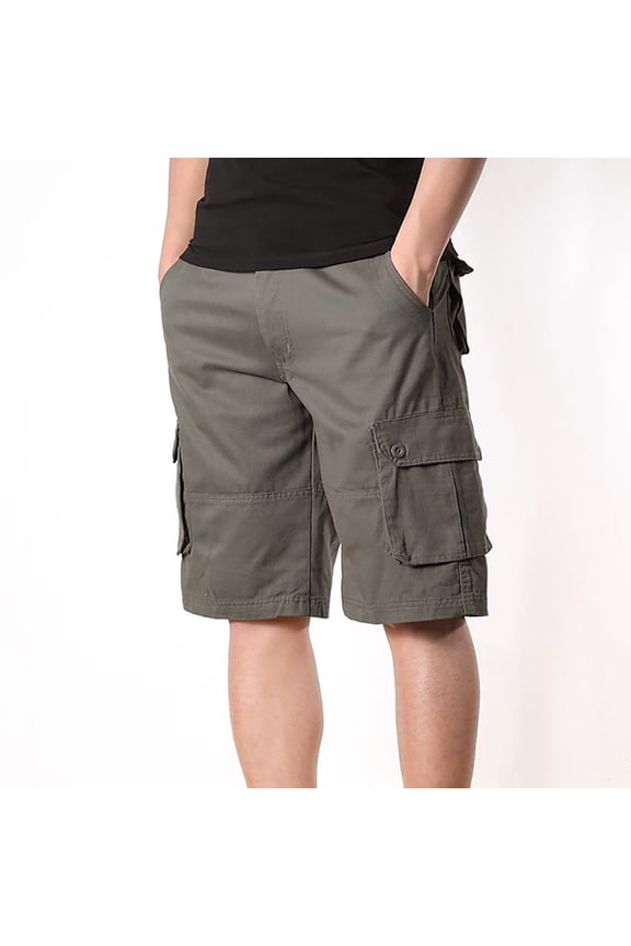 Cargo Shorts for Men Big and Tall Multi Pockets Shorts Outdoor Work Shorts Comfortable Workwear Cargo Shorts