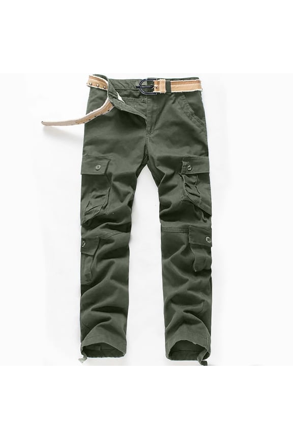 Clothes Under $5 Mens Cargo Pants Plus Size Multi Pockets Pants Work Military Trousers Running Jogger Cargo Pants