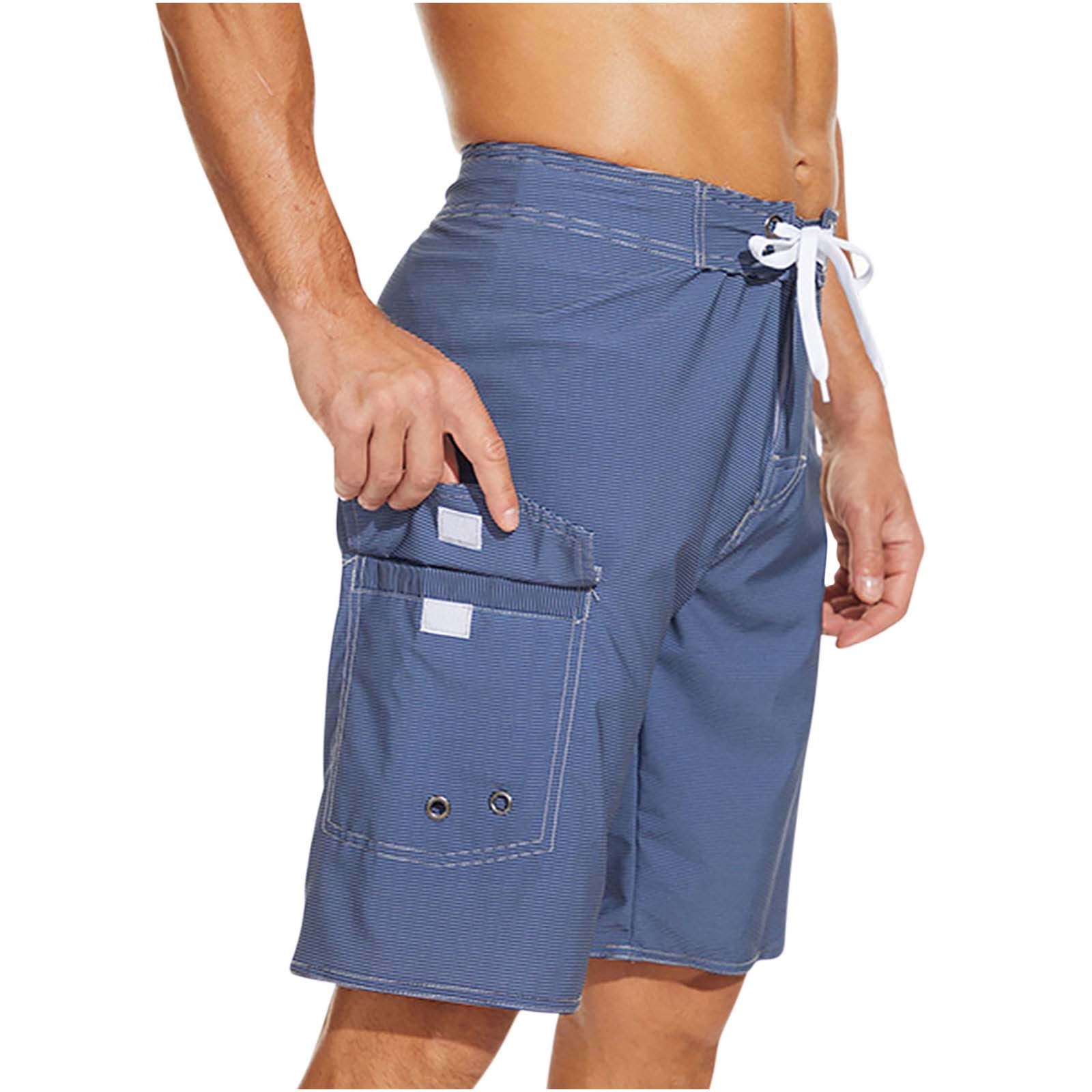 cllios Clearance Clothes Under 5 Mens Swimming Trunks Casual Elastic