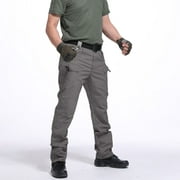 cllios Clearance Outlet Mens Cargo Pants Plus Size Multi Pockets Pants Work Tactical Pants Casual Hiking Cargo Pants