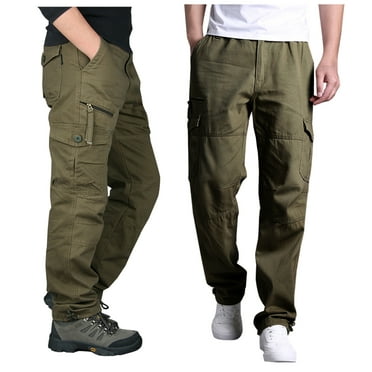 cllios Men's Cargo Pants Big and Tall Work Pants Outdoor Military ...