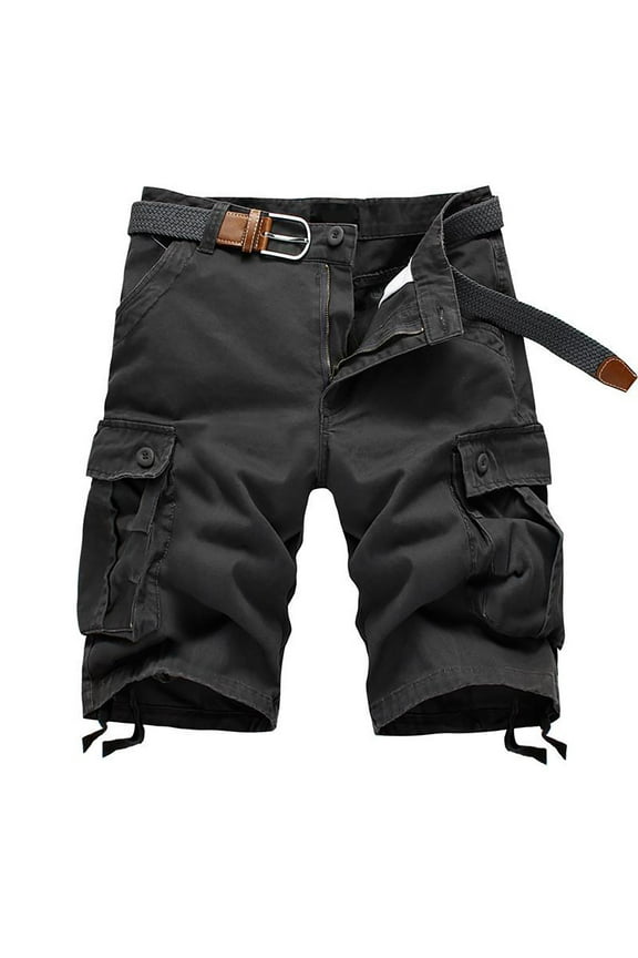 Cargo Shorts for Men Relaxed Fit Multi Pockets Shorts Work Tactical Shorts Athletic Travel Cargo Shorts