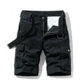 thumbnail image 1 of cllios Mens Cargo Shorts Relaxed Fit Multi Pockets Shorts Outdoor Military Shorts Loose Workwear Cargo Shorts, 1 of 4