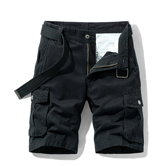 cllios Mens Cargo Shorts Relaxed Fit Multi Pockets Shorts Outdoor Military Shorts Loose Workwear Cargo Shorts