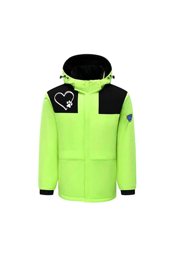 Heated Jackets for Men Outdoor Heated Coat Womens Soft Shell Zip Up Heated Jacket Smart USB Rechargeable Heating Coats 4 Heating Zones Winter Ski Snow Jackets