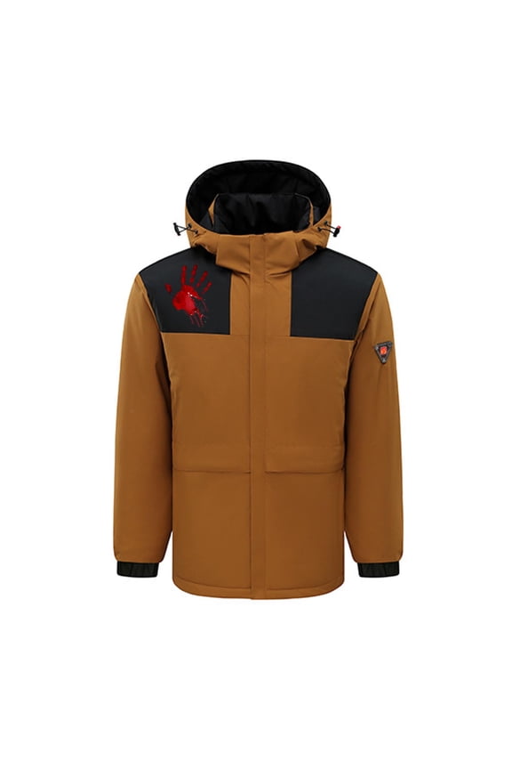 Heated Winter Jackets Unisex Warming Soft Shell Heated Jacket Waterproof Windproof USB Charging Electric Body Warmer Outerwear with 4 Heating Zones(Battery Not Included)