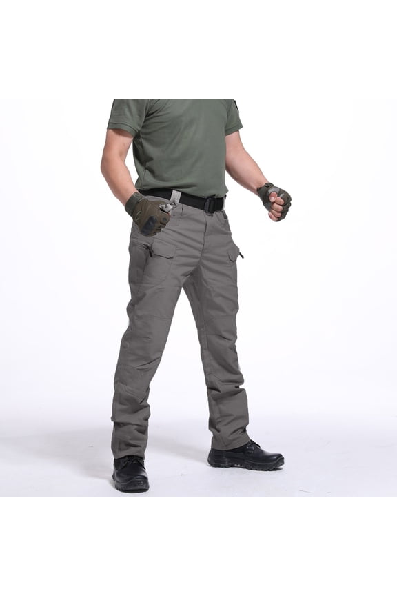 Men's Cargo Pants Big and Tall Multi Pockets Pants Work Military Pants Running Hiking Cargo Pants