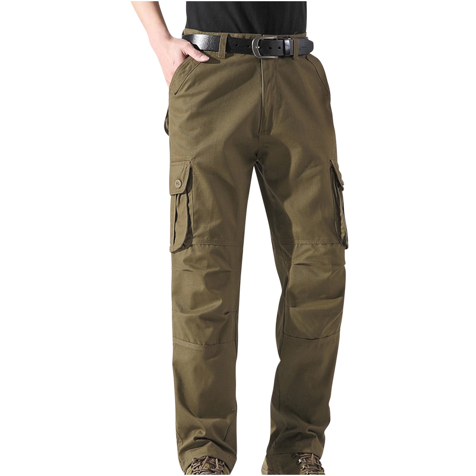 cllios Mens Cargo Pants Big and Tall Work Pants Outdoor Combat Trousers