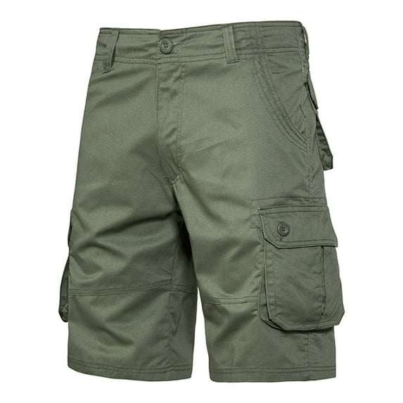 cllios Men's Cargo Shorts Big and Tall with Multi Pockets Casual Tactical Work Shorts Workout Athletic Shorts Cargo Shorts for Men Under $5 Army Green,XL