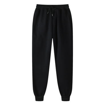 cllios Men's Casual Joggers Cotton Sweatpants Workout Athletic Pants with Pockets Drawstring Gym Running Pants