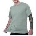 thumbnail image 1 of cllios Men's Crewneck Shirts Quick Dry Moisture Wicking Performance Tshirts Athletic Fitness Sports Tee Shirts Casual Short Sleeve Workout Shirts, 1 of 8