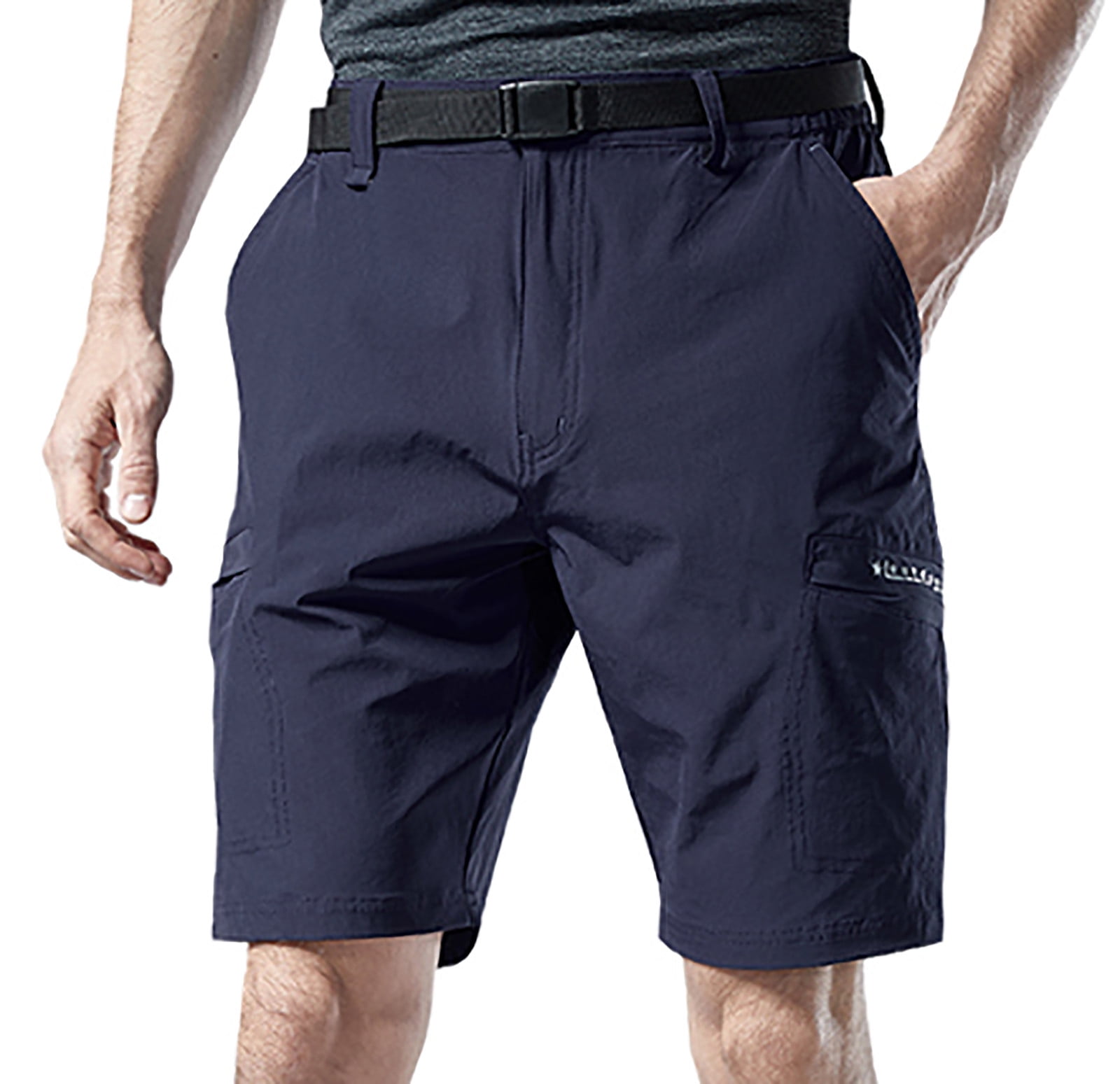 cllios Men's Hiking Shorts Multi-pocket Quick-drying Shorts Casual ...