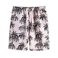 thumbnail image 1 of cllios Men's Swim Trunks Summer Men's Five-point Quick-drying Sports Surfing Shorts Plus Size Holiday Vacation Beach Shorts Swimming Trunks Pink L, 1 of 5