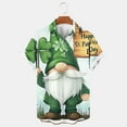 thumbnail image 1 of cllios Mens 2025 St Patricks Day Shirts Short Sleeve Shamrock Button Down Shirt Green Lucky Tshirts Hawaiian Shirt for Men Big and Tall, 1 of 4