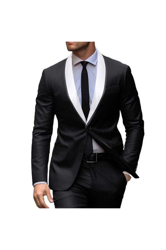 Mens Blazers Slim Fit Business Casual Men Suit Sport Coat One Button Travel Blazer Lightweight Formal Dress Suit Jacket