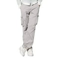 thumbnail image 1 of cllios Mens Cargo Pants Plus Size Work Pants Outdoor Work Trousers Classic Workout Cargo Pants Multi Pockets, 1 of 7