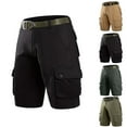 thumbnail image 1 of cllios Mens Cargo Shorts 7 Inch Inseam Cotton Durable Work Shorts Outdoor Lightweight Hiking Fishing Cargo Pants with Multi Pockets Cargo Shorts for Men, 1 of 8