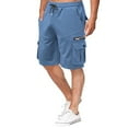 thumbnail image 1 of cllios Mens Cargo Shorts Big and Tall Multi Pockets Shorts Outdoor Work Shorts Comfortable Camping Cargo Shorts, 1 of 7