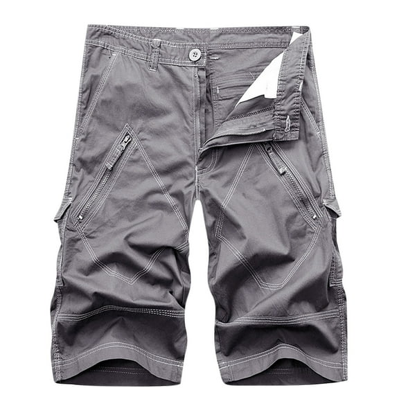 cllios Mens Cargo Shorts Big and Tall Multi Pockets Shorts Work Work Shorts Classic Workwear Cargo Shorts
