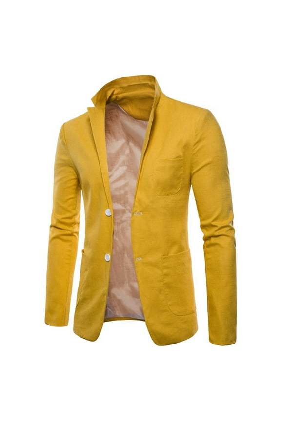Mens Suit Jacket Slim Fit Two Button Blazer Lightweight Casual Solid Sport Coats Party Festival Tuxedo Jackets Business Daily Work Sport Coat