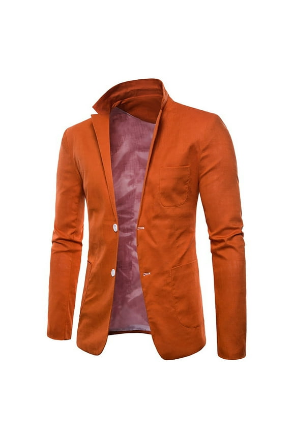 Mens Suit Jacket Slim Fit Two Button Blazer Lightweight Casual Solid Sport Coats Party Festival Tuxedo Jackets Business Daily Work Sport Coat