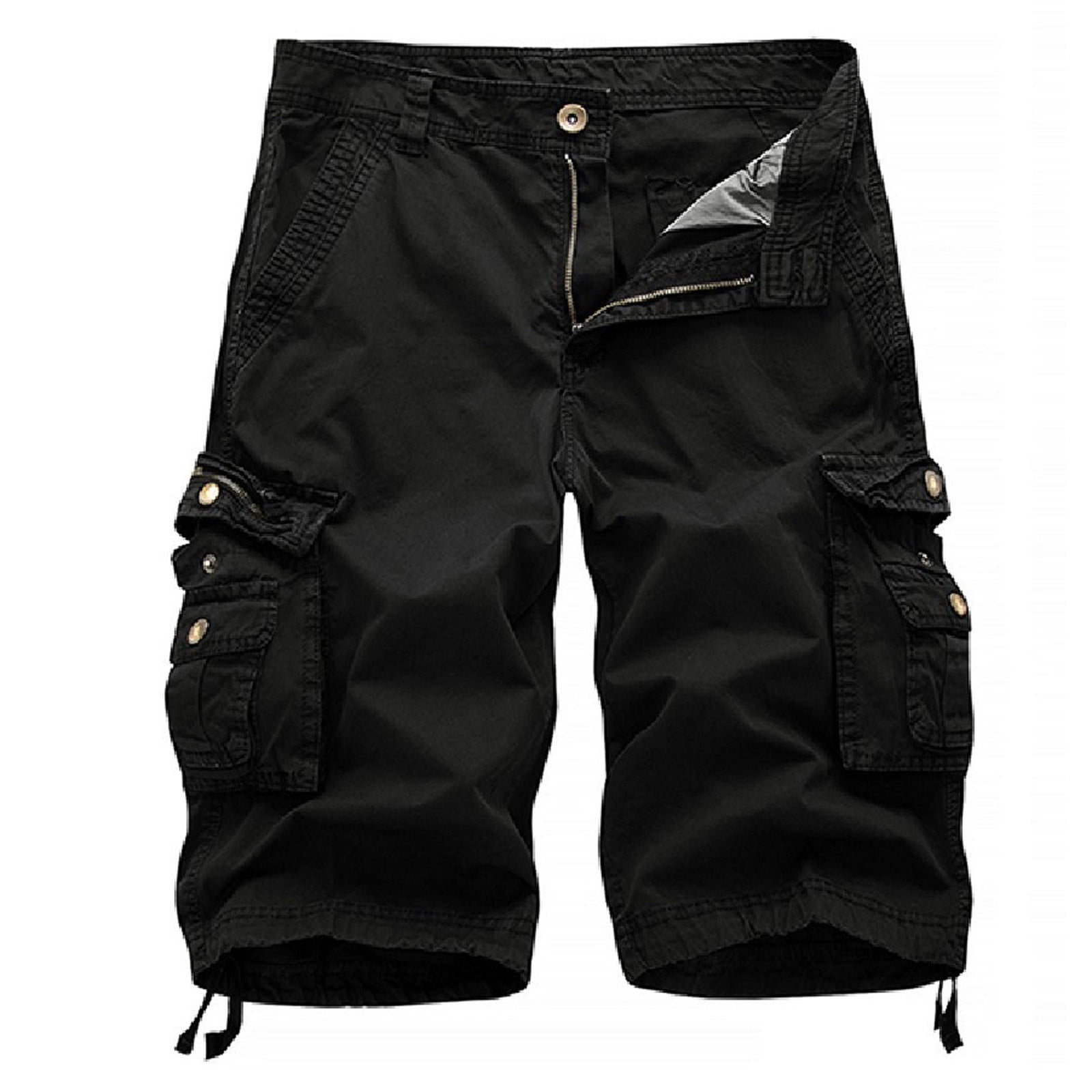 cllios Prime Clearance Mens Cargo Shorts Big and Tall Multi Pockets ...