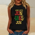 thumbnail image 1 of cllios Women's Independence Day Tank Tops Casual Patriotic American Flag Print Tshirts Elegant Sleeveless T-shirts Camisole Trendy Scoop Neck Tanks Blouses for Women Business Casual, 1 of 4