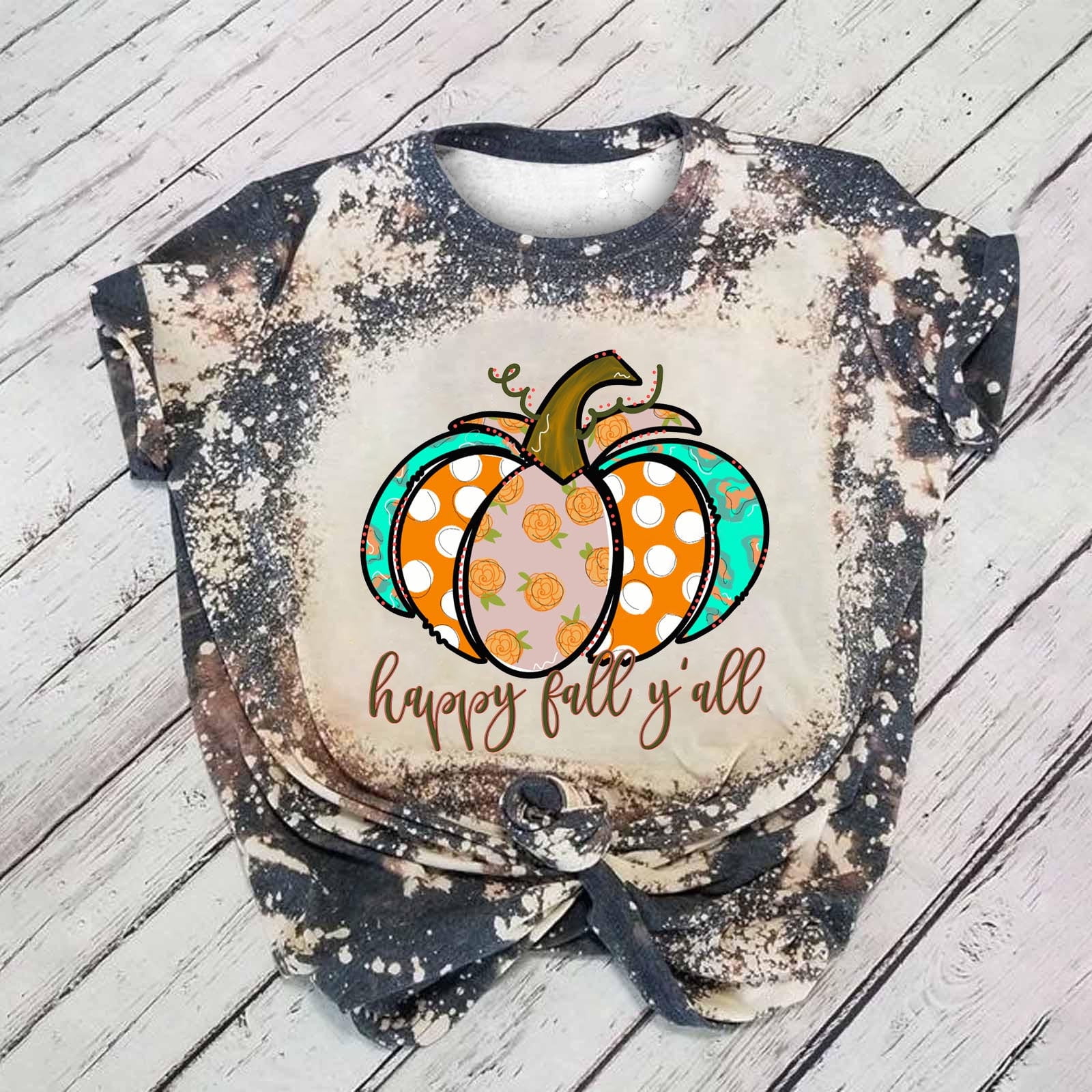 cllios Womens Halloween Shirts Plus Size Pumpkin Graphic Tees Work