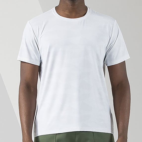cllios Workout Shirts for Men Quick Dry Moisture Wicking T-Shirts Running Sports Stretch Short Sleeve Tee Shirts Athletic Performance Crewneck Tshirt Tops