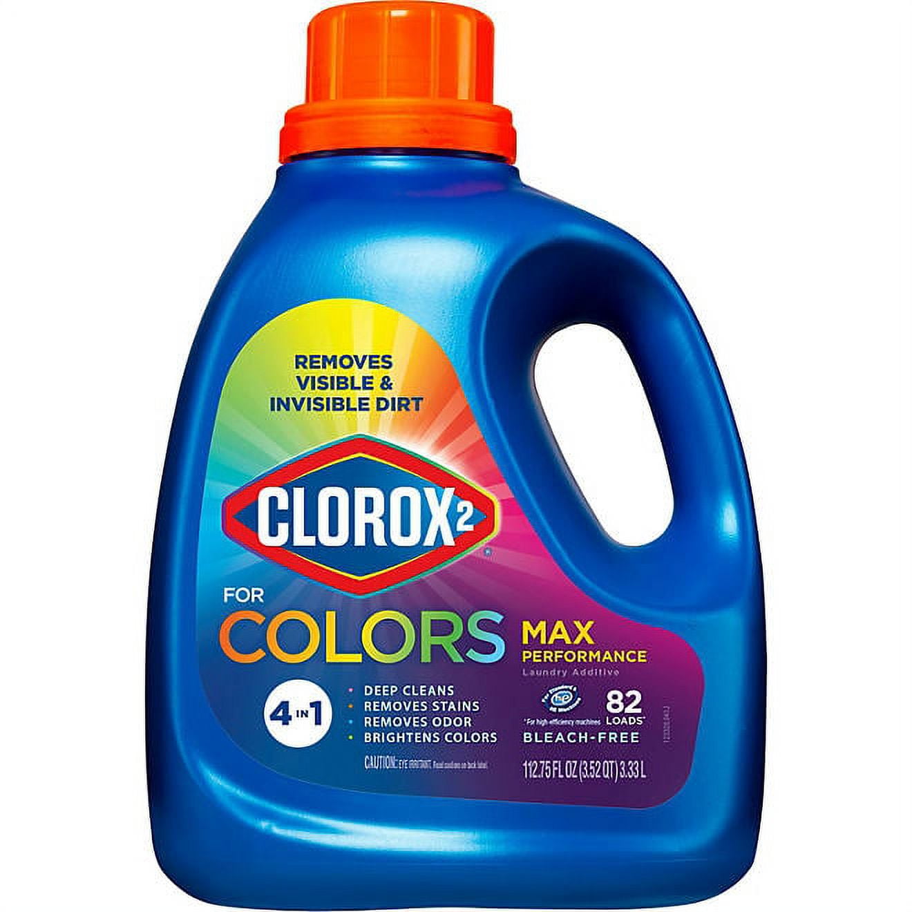 Clorox 2 Max Performance Stain Remover & Color Brightener for Laundry