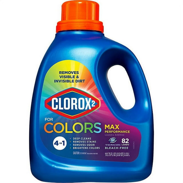 Clorox 2 Max Performance Stain Remover & Color Brightener for Laundry