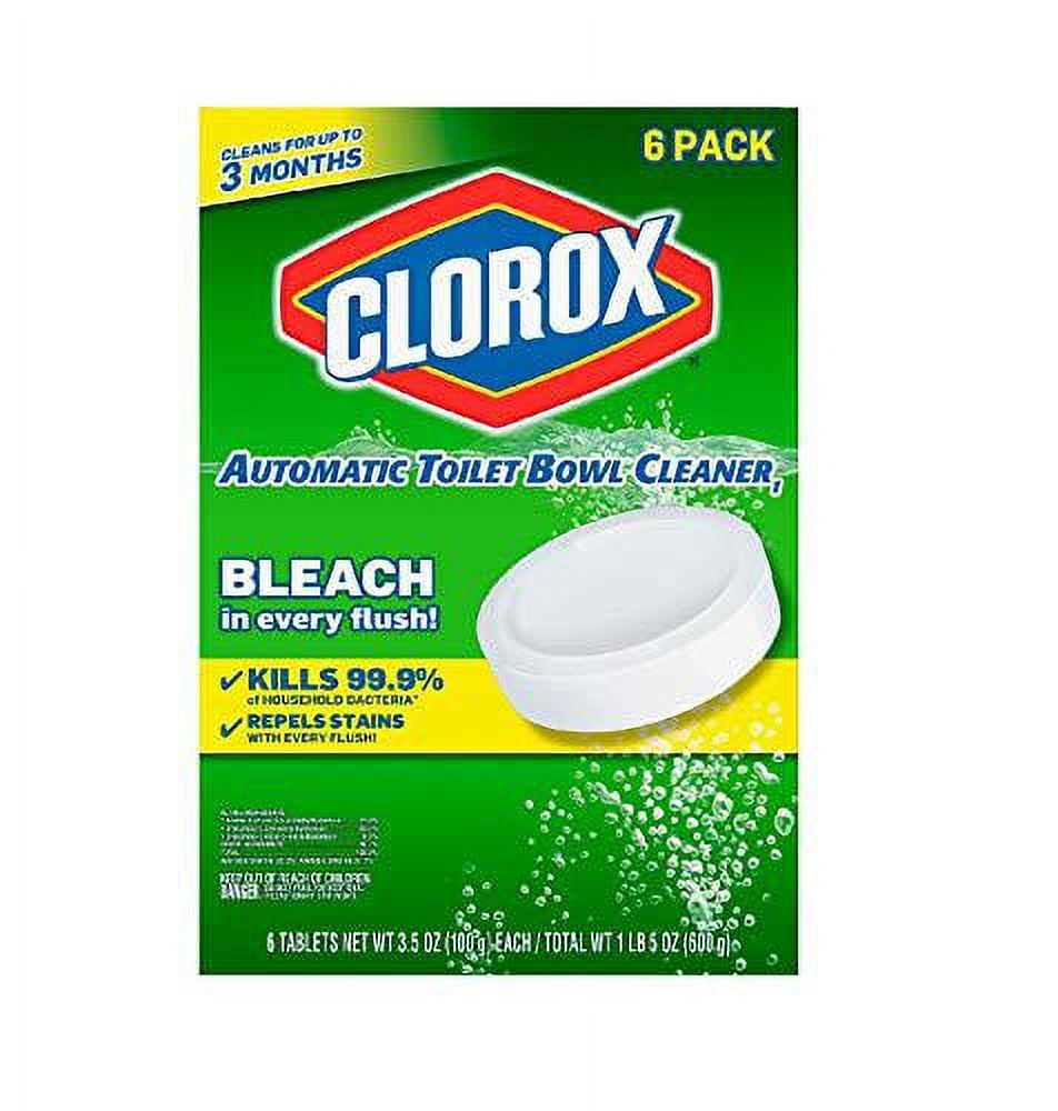 clorox automatic toilet bowl cleaner 3.5 oz (pack of 6) by clorox