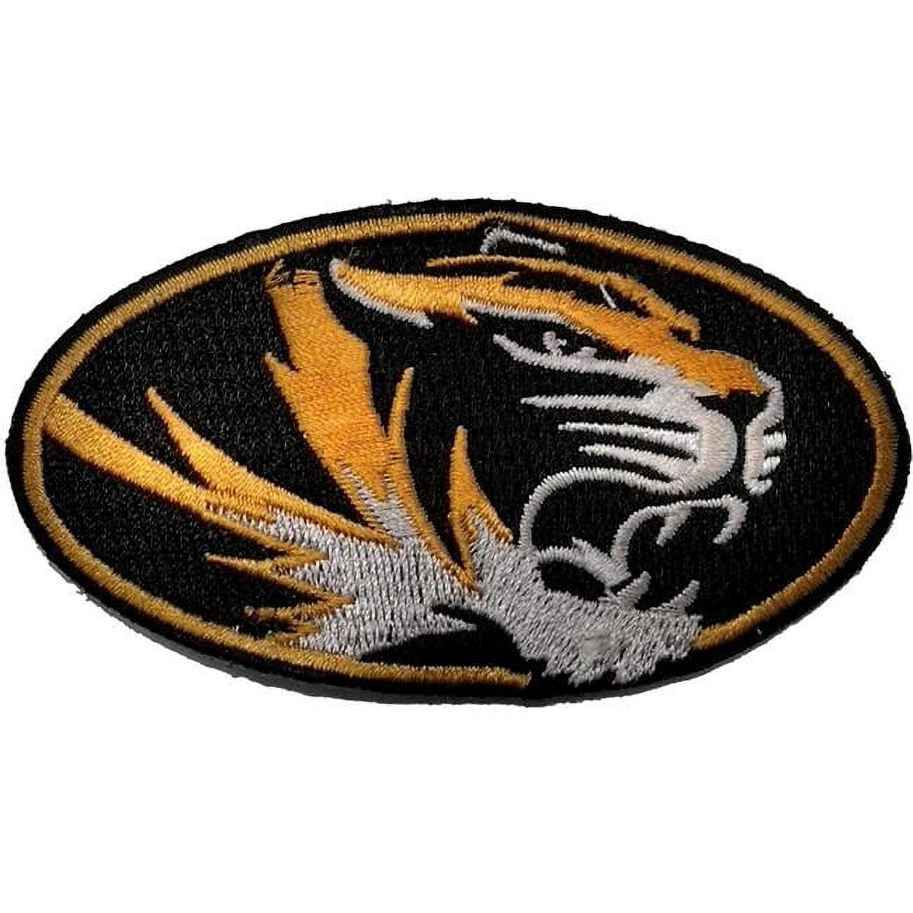 BSI Bandiera Universitaria Missouri Tigers 0,9x1,5m - 100% Poliestere Con Occhielli Metallici, Oro E Nero - 2