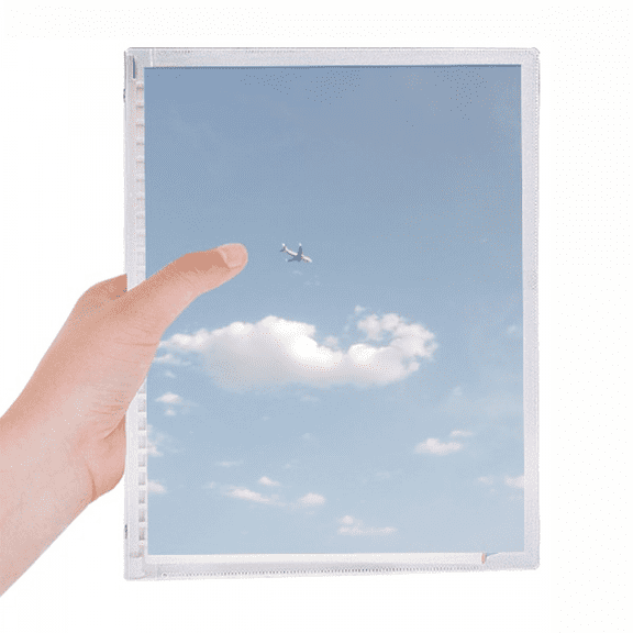 cloud air plane notebook loose diary refillable journal statiry