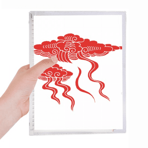 cloud beautiful innovation prosperity notebook loose diary refillable journal statiry