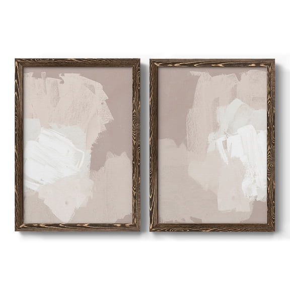 Cloud Slate I - Premium Framed Canvas 2 Piece Set - Ready to Hang