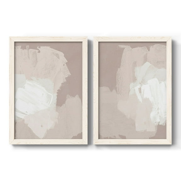 Cloud Slate I - Premium Framed Canvas 2 Piece Set - Ready to Hang