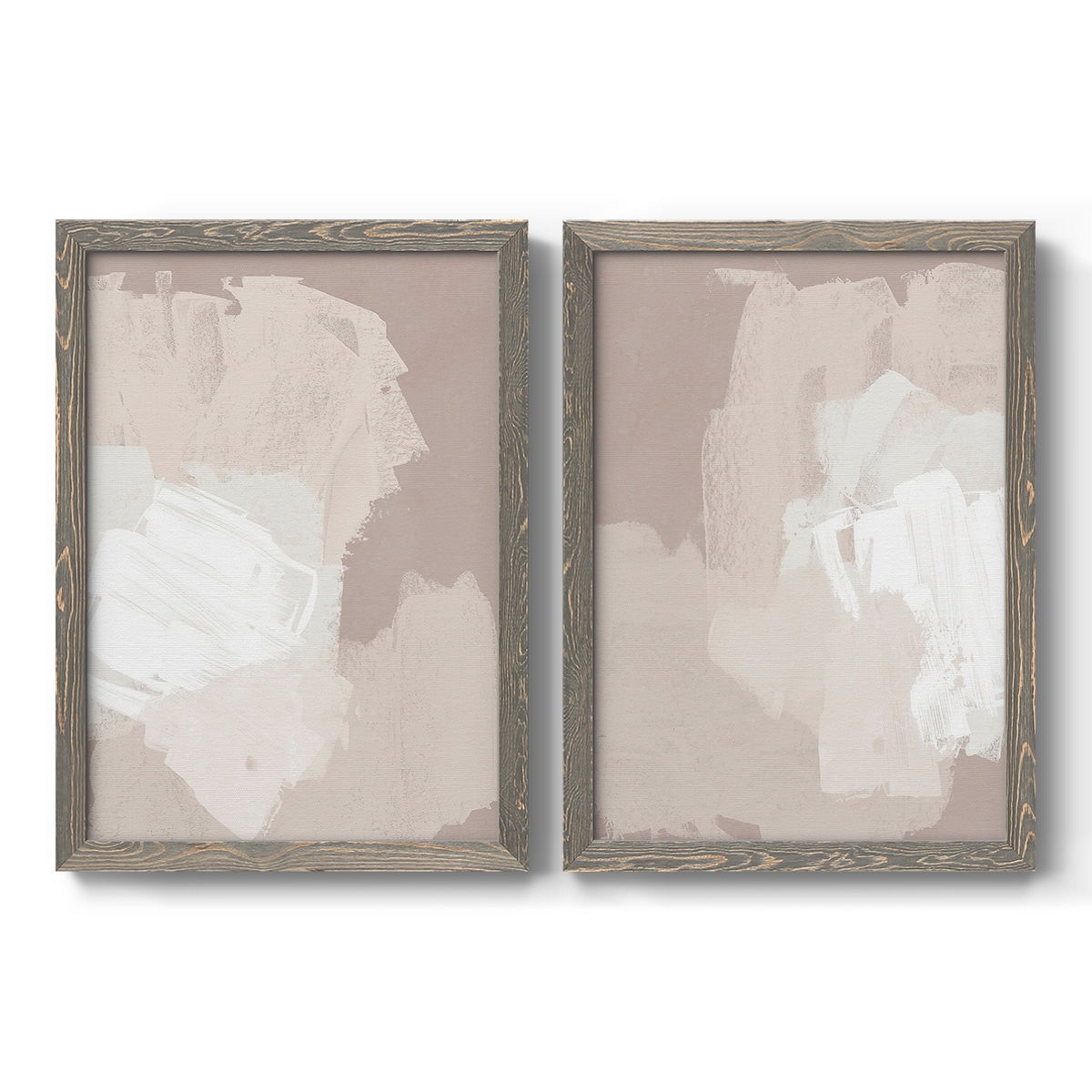 Cloud Slate I - Premium Framed Canvas 2 Piece Set - Ready to Hang