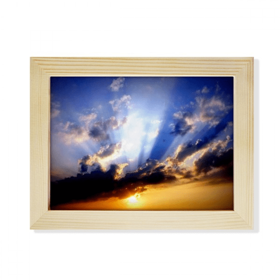 clouds desktop photo frame picture art decoration painting 6x8 inch