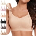 thumbnail image 1 of cltopsku Womens Wireless Bras Comfortable Push Up Seamless No Underwire Bra Full Support Lift Bralette Everyday Regular and Plus Size, 1 of 5