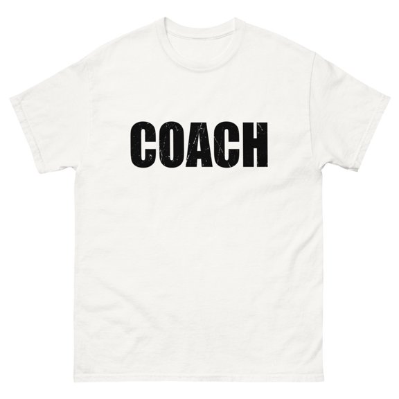 coach Coach Halloween Costume Party Cute & Funny Gift T shirt T Shirt Cute  (White, 3XL)