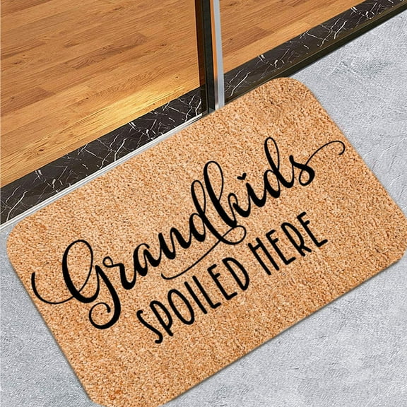 coappsuiop carpet welcome mats for front door, door mats outside