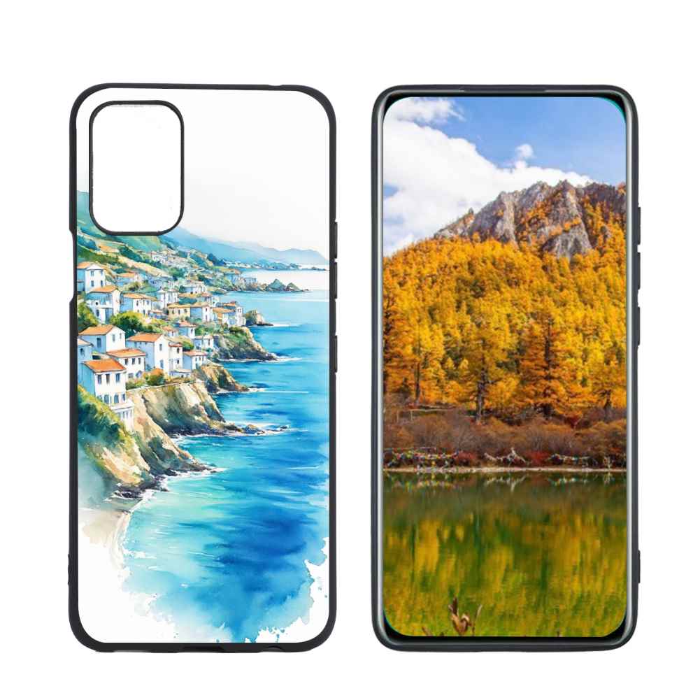coastaltown3 phone case for LG K62 for Women Men Gifts,Flexible