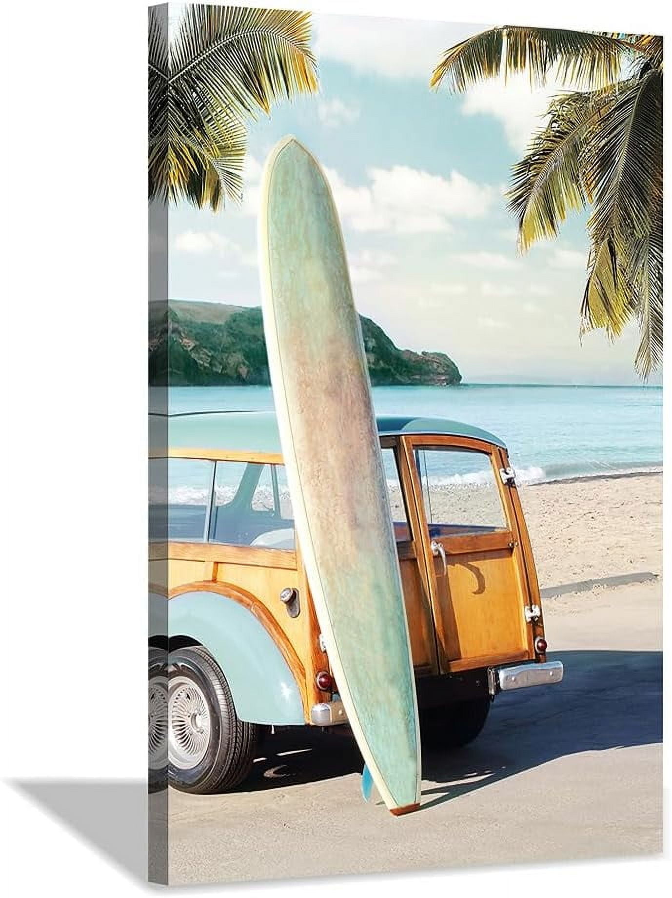 Beachfront Painting Coastal Wall Art