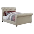thumbnail image 1 of coaster furniture gresham upholstered sleigh bed, 1 of 9