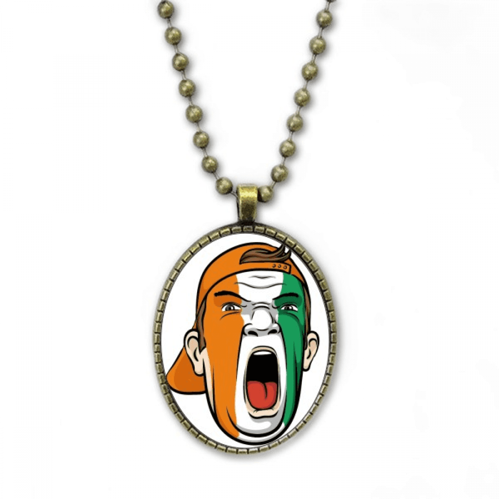 coate d'ivoire facial makeup cap necklace vintage chain bead pendant jewelry collection