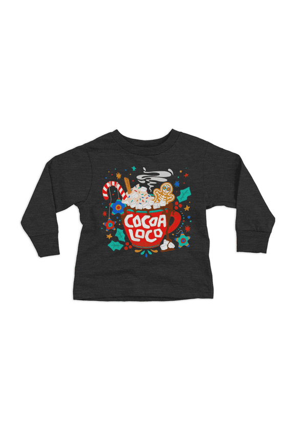 cocoa loco kids long sleeve t-shirt